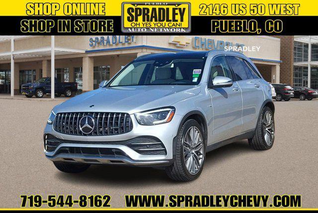 used 2020 Mercedes-Benz AMG GLC 43 car, priced at $35,681