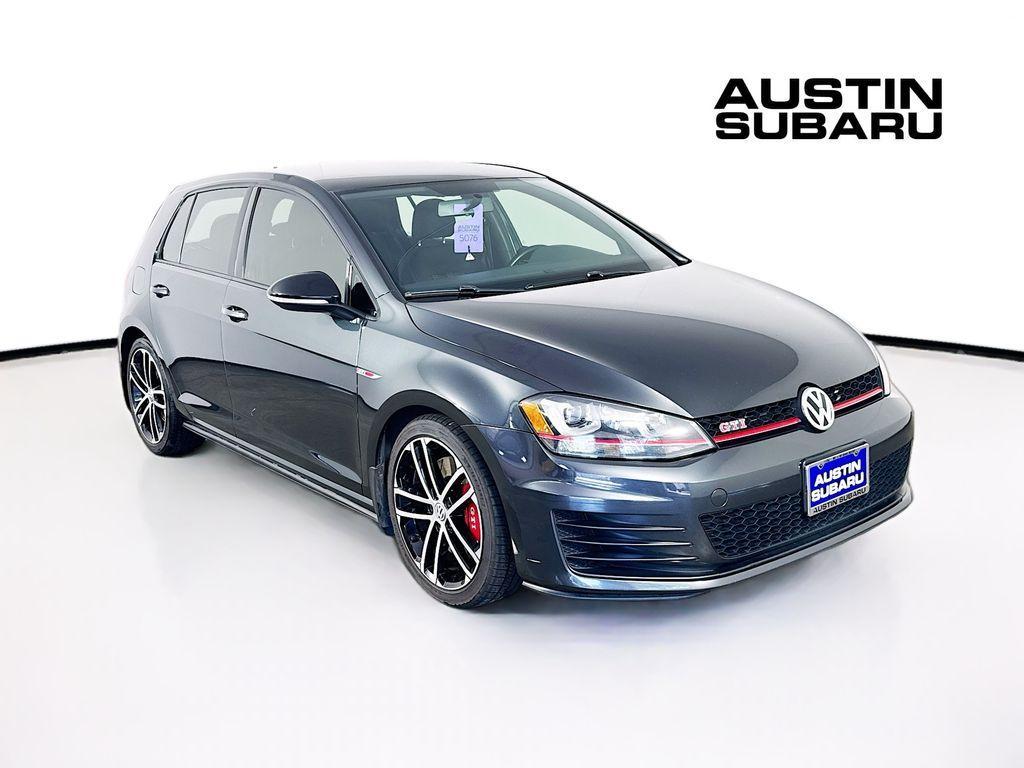 used 2017 Volkswagen Golf GTI car, priced at $15,225