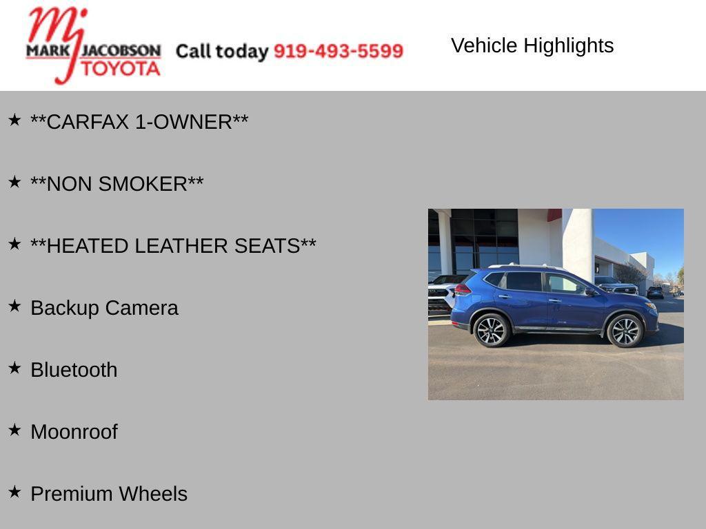 used 2019 Nissan Rogue car, priced at $15,880