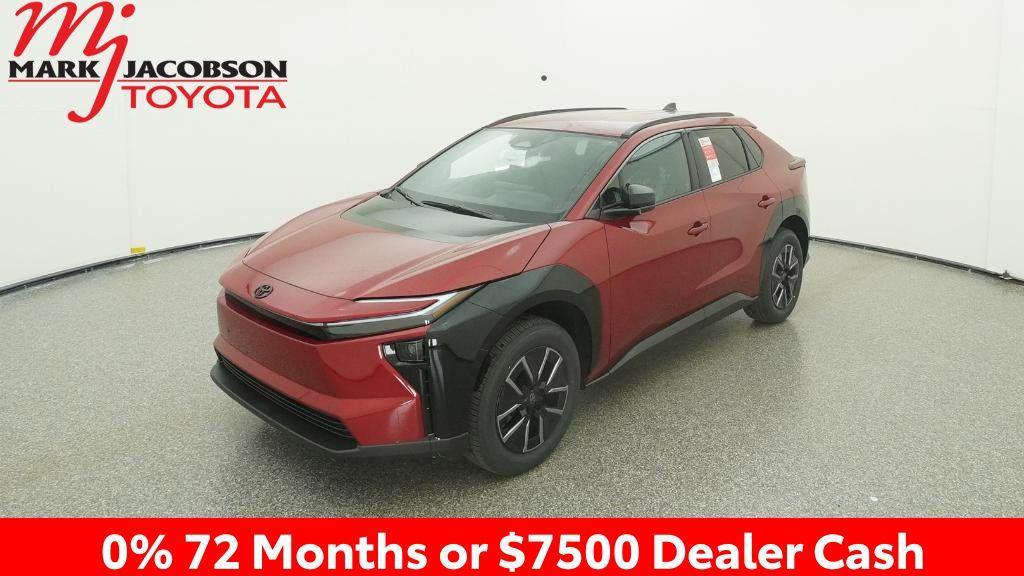 new 2026 Toyota bZ car, priced at $34,460