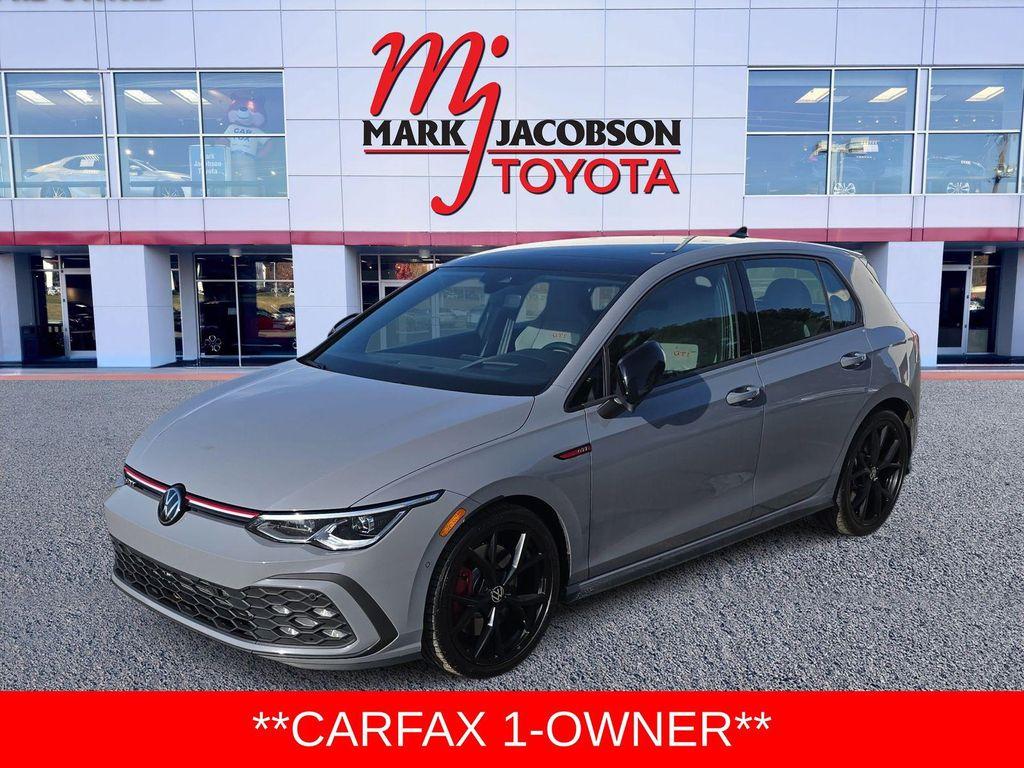 used 2024 Volkswagen Golf GTI car, priced at $34,580