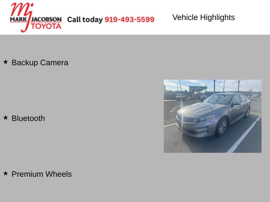 used 2018 Kia Optima car, priced at $10,880