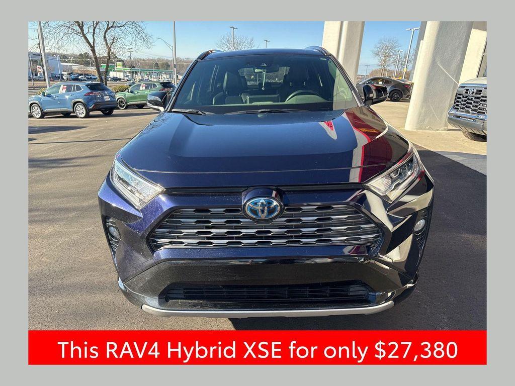 used 2021 Toyota RAV4 Hybrid car, priced at $27,380