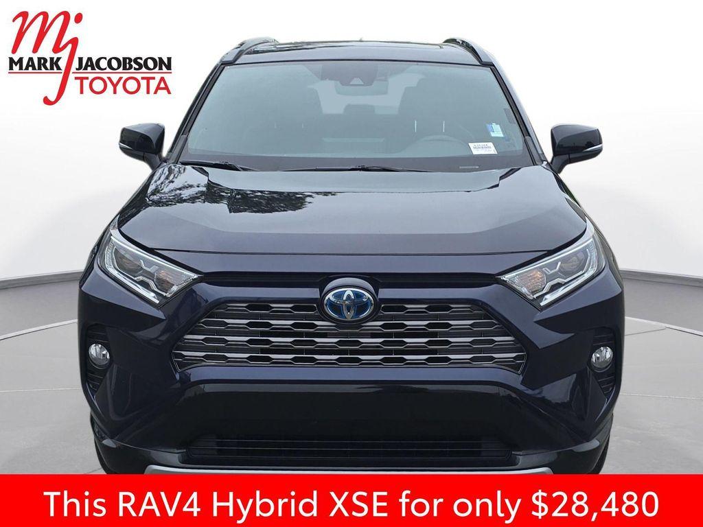 used 2021 Toyota RAV4 Hybrid car, priced at $28,480