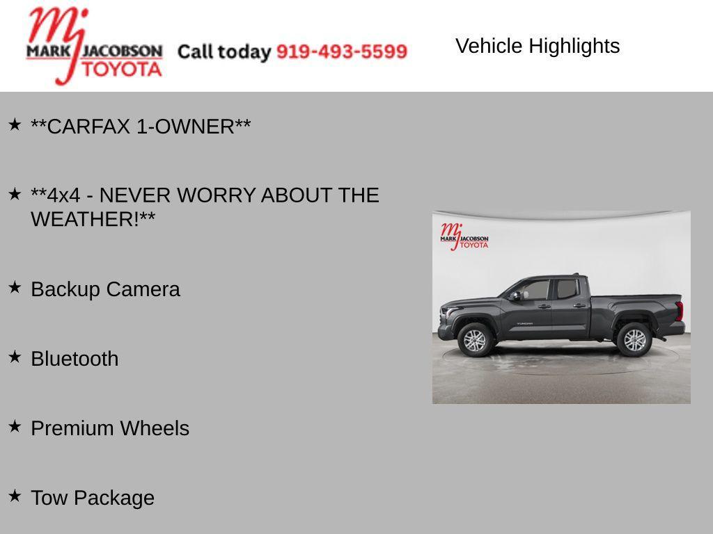 used 2024 Toyota Tundra car, priced at $42,472
