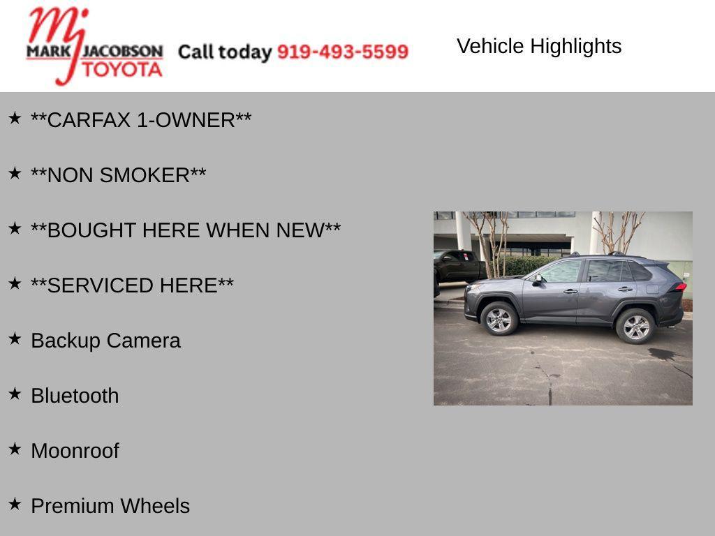 used 2025 Toyota RAV4 car, priced at $31,280