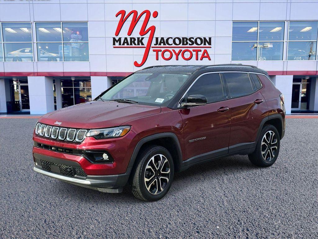 used 2022 Jeep Compass car, priced at $18,680