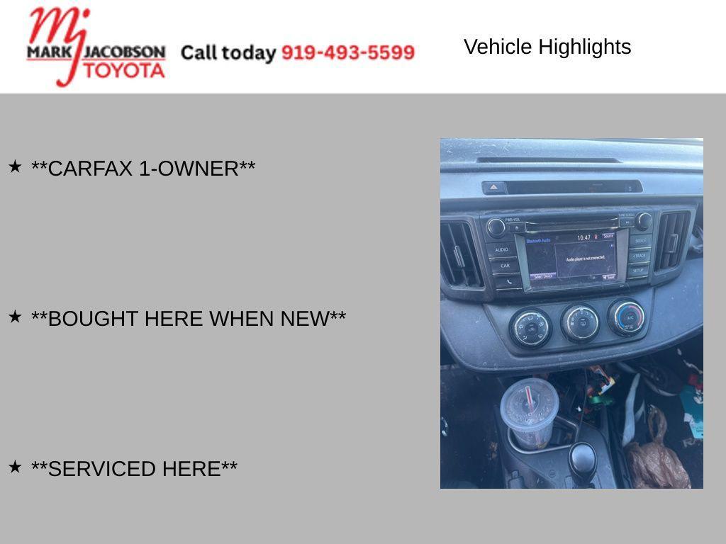 used 2016 Toyota RAV4 car, priced at $11,980