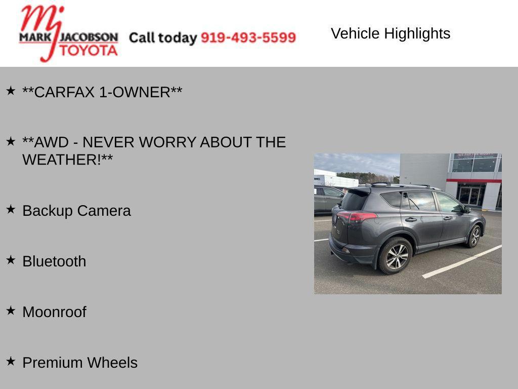 used 2017 Toyota RAV4 car, priced at $20,680
