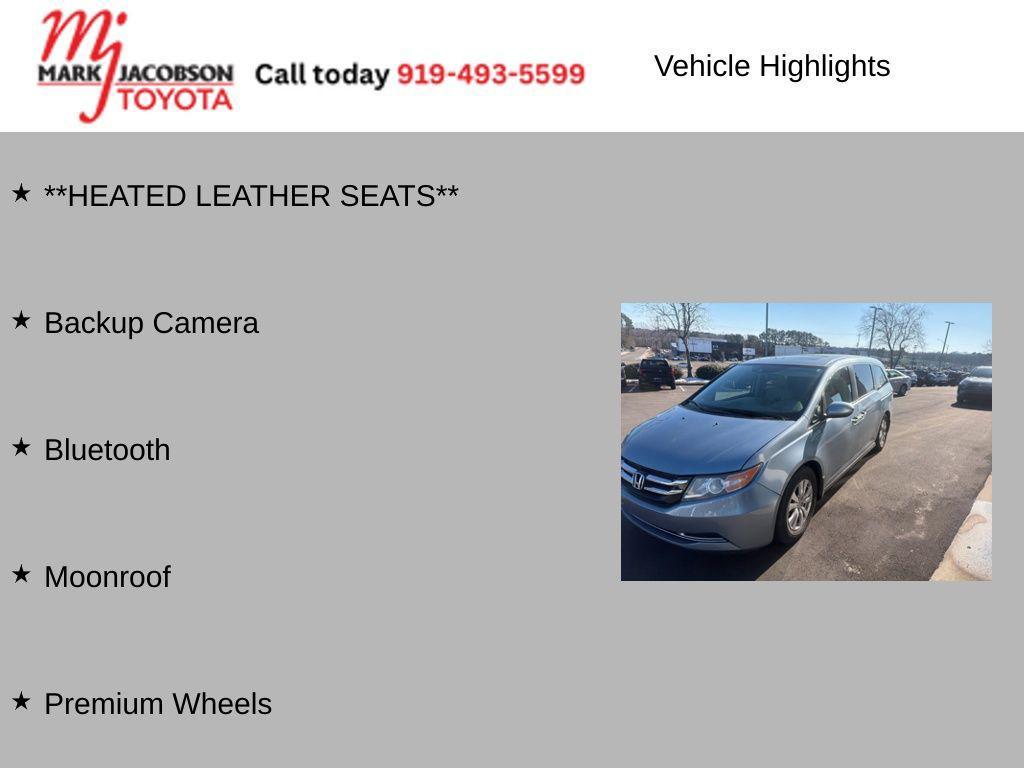 used 2014 Honda Odyssey car, priced at $12,980