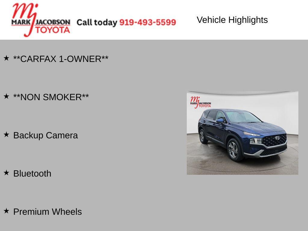 used 2023 Hyundai Santa Fe car, priced at $21,778