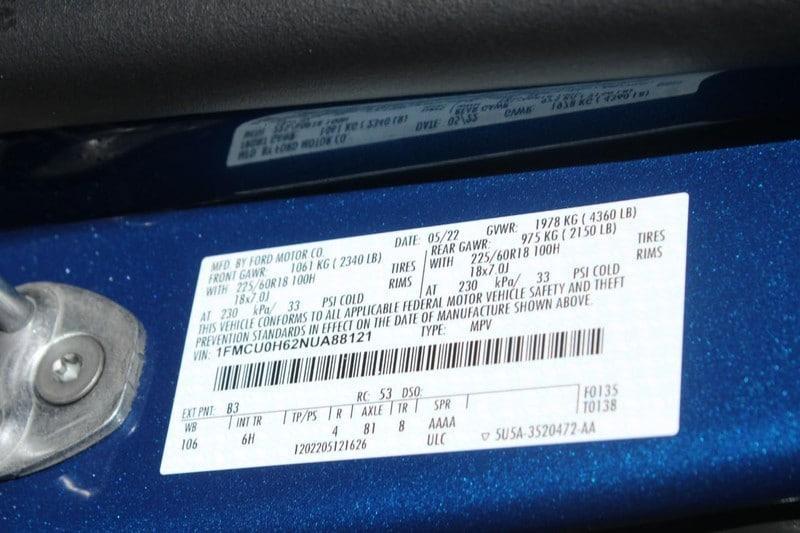 used 2022 Ford Escape car