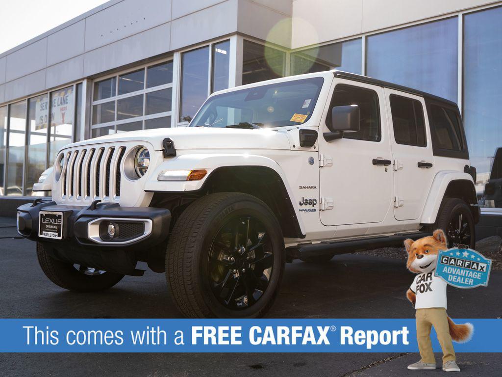 used 2021 Jeep Wrangler Unlimited 4xe car, priced at $24,542