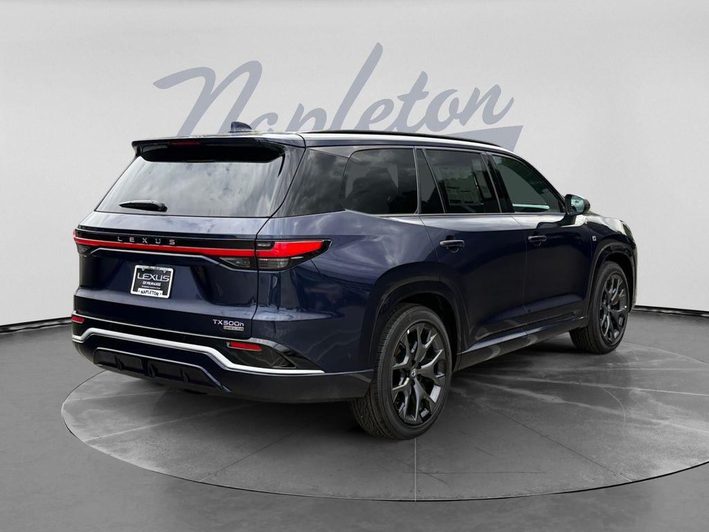 new 2026 Lexus TX 500h car, priced at $78,752