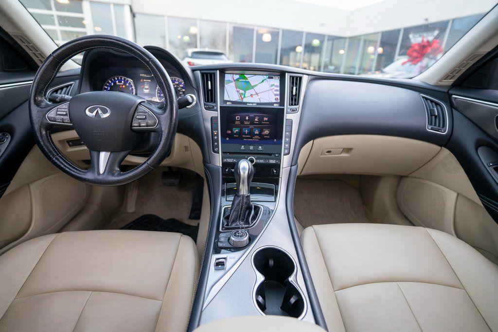 used 2015 INFINITI Q50 car, priced at $10,000