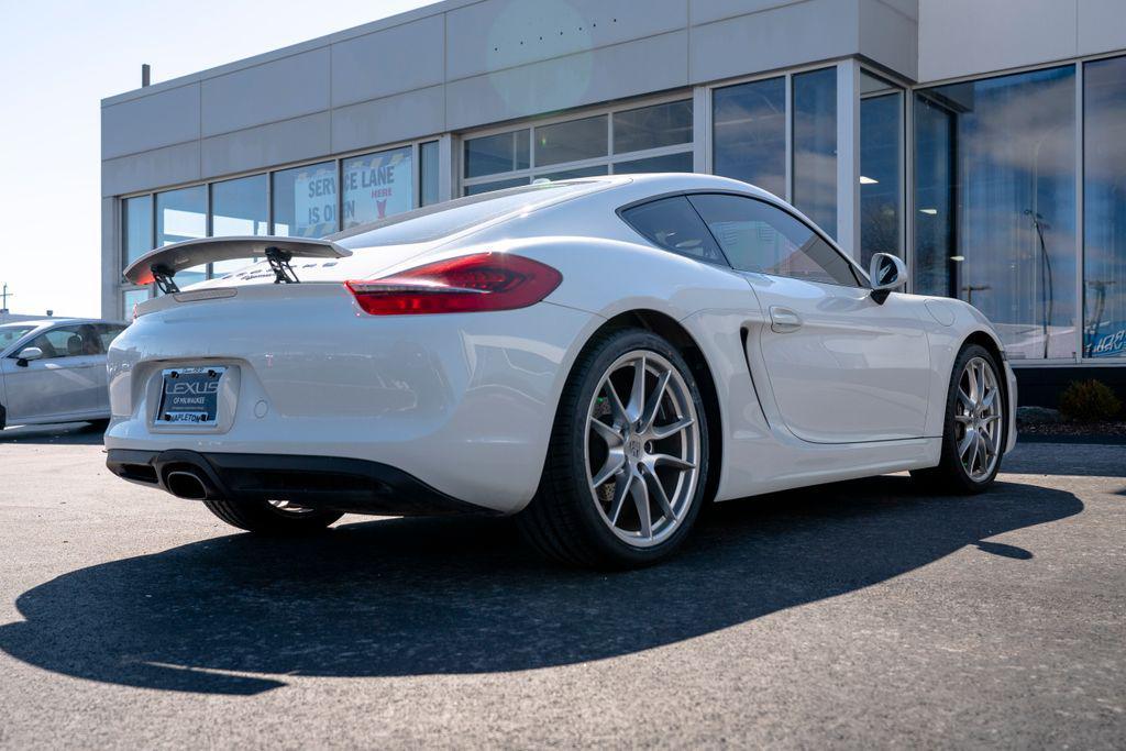 used 2014 Porsche Cayman car, priced at $36,000