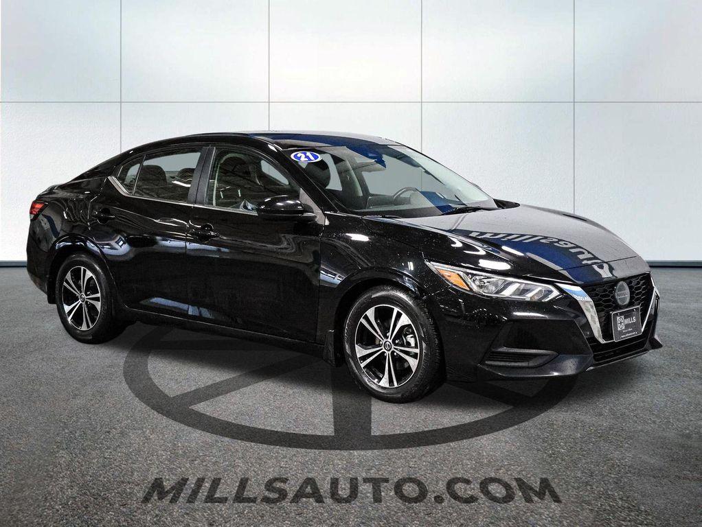 used 2021 Nissan Sentra car, priced at $13,662