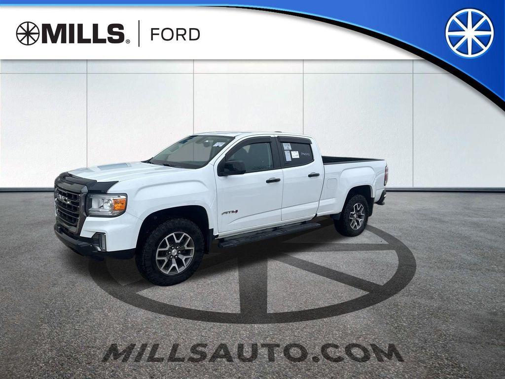 used 2021 GMC Canyon car, priced at $30,492