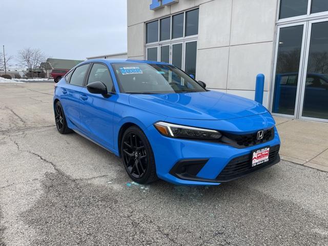 used 2022 Honda Civic car, priced at $23,990