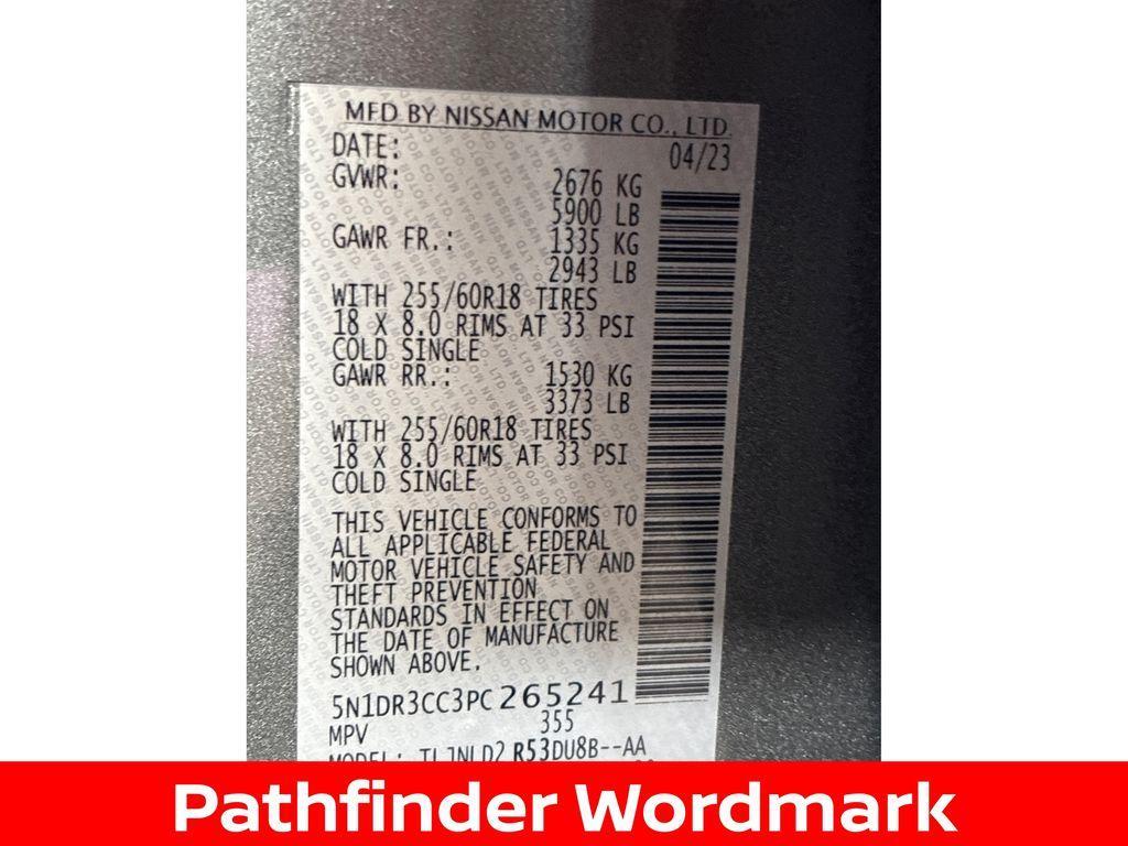 used 2023 Nissan Pathfinder car, priced at $31,926