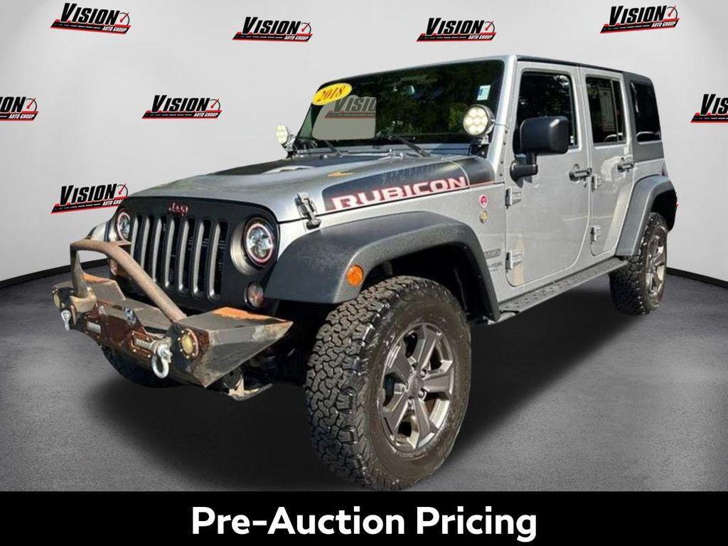 used 2018 Jeep Wrangler JK Unlimited car, priced at $20,975