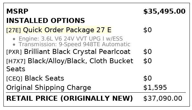 used 2023 Chrysler Voyager car, priced at $20,899