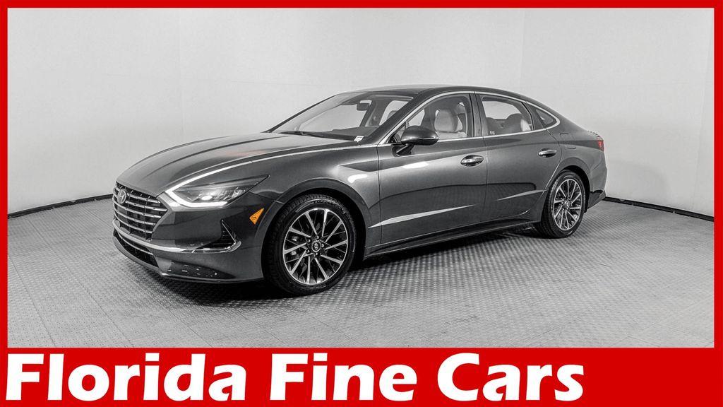 used 2023 Hyundai Sonata Hybrid car, priced at $18,999