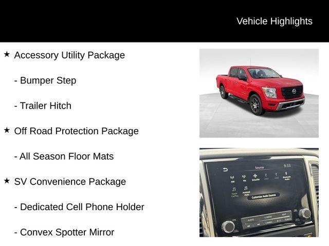used 2021 Nissan Titan car, priced at $25,263