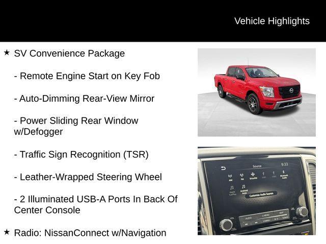 used 2021 Nissan Titan car, priced at $25,263