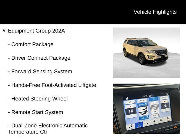 used 2017 Ford Explorer car, priced at $11,993