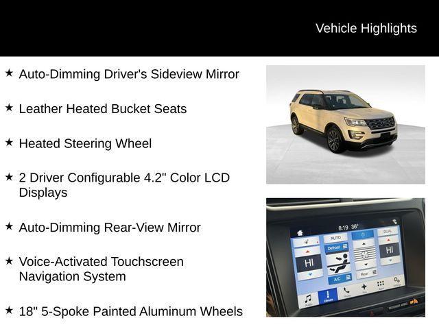 used 2017 Ford Explorer car, priced at $11,993