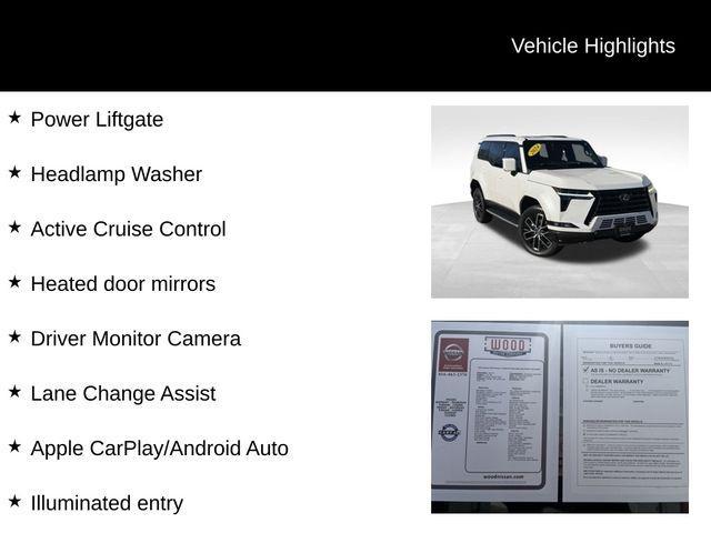 used 2024 Lexus GX 550 car, priced at $77,747
