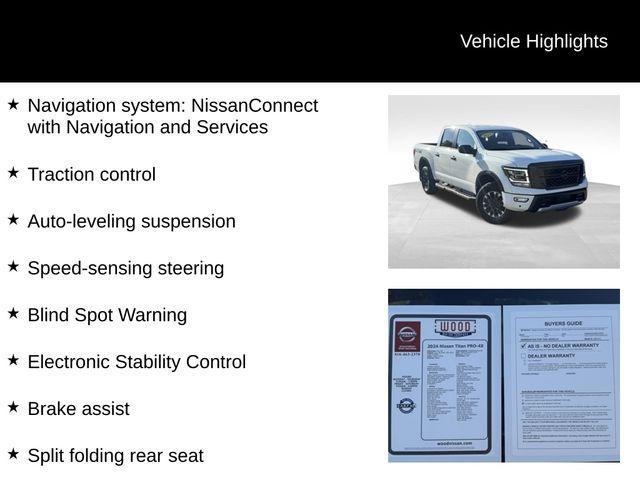 used 2024 Nissan Titan car, priced at $42,789