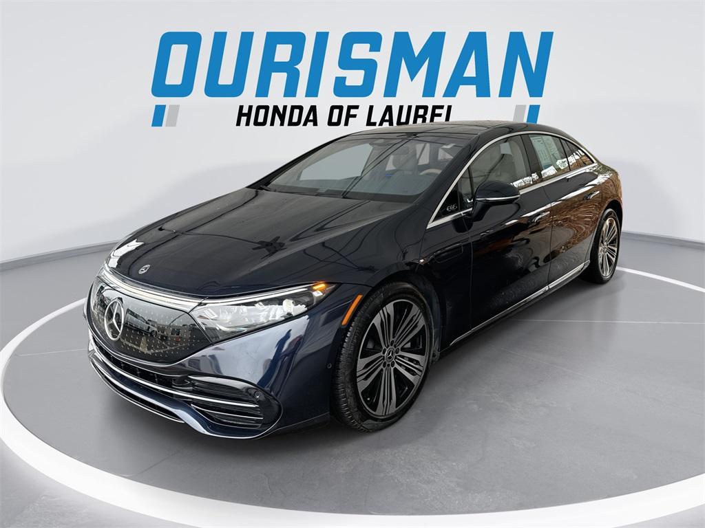 used 2022 Mercedes-Benz EQS 580 car, priced at $49,995