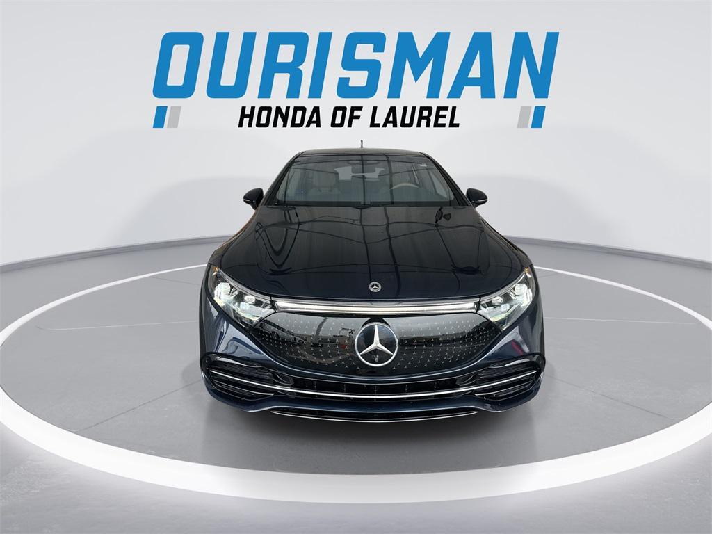 used 2022 Mercedes-Benz EQS 580 car, priced at $49,995