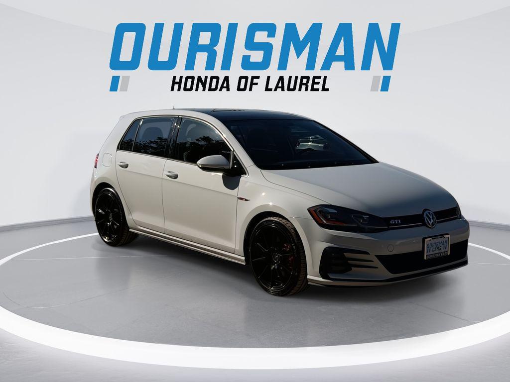 used 2018 Volkswagen Golf GTI car, priced at $17,574