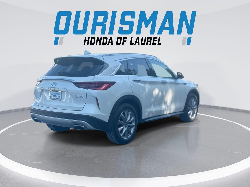 used 2022 INFINITI QX50 car, priced at $21,288