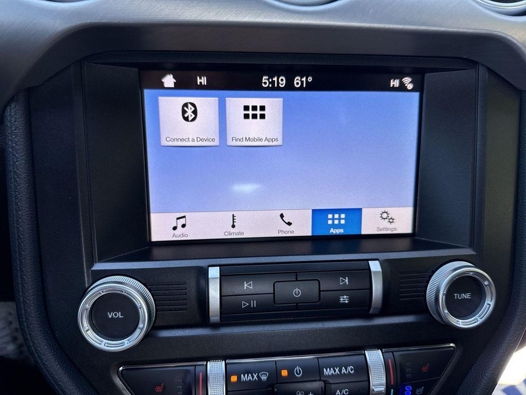 used 2019 Ford Mustang car, priced at $22,195