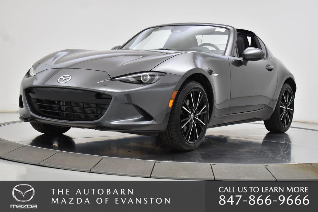 used 2025 Mazda MX-5 Miata RF car, priced at $38,408
