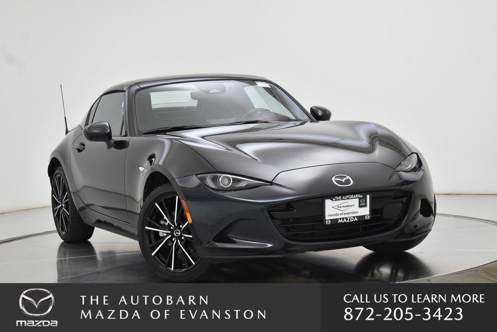 used 2024 Mazda MX-5 Miata RF car, priced at $31,995