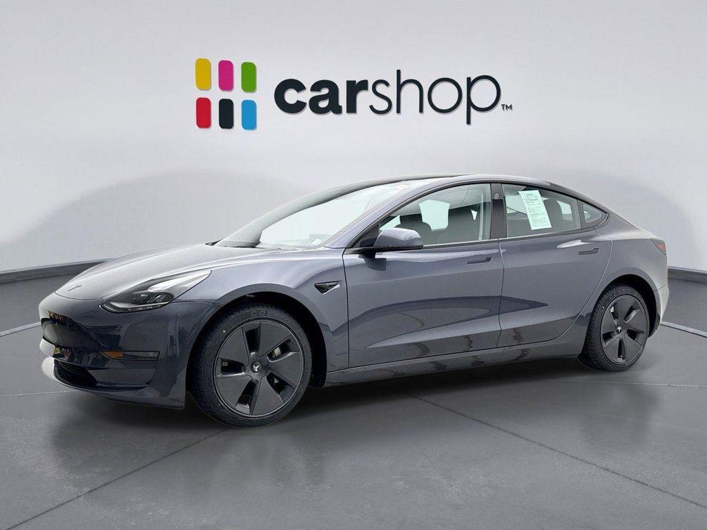 used 2023 Tesla Model 3 car, priced at $27,299
