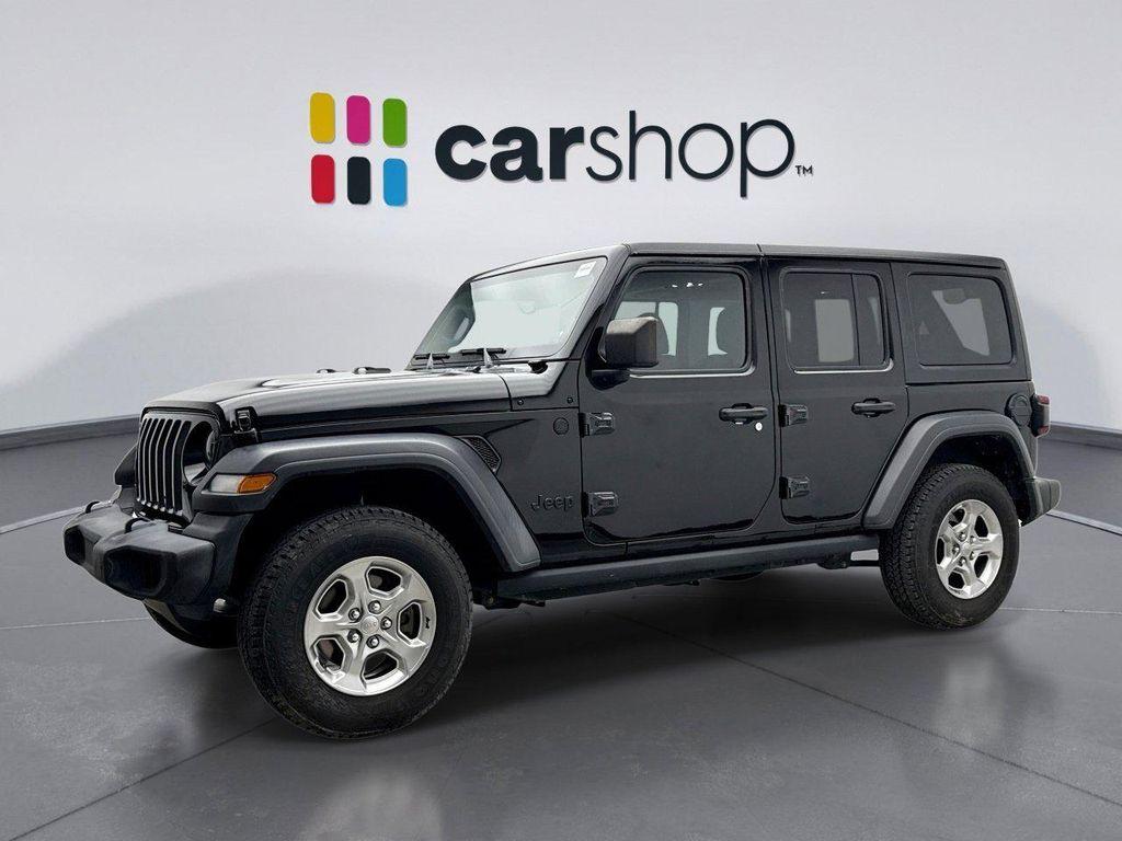 used 2020 Jeep Wrangler Unlimited car, priced at $21,748