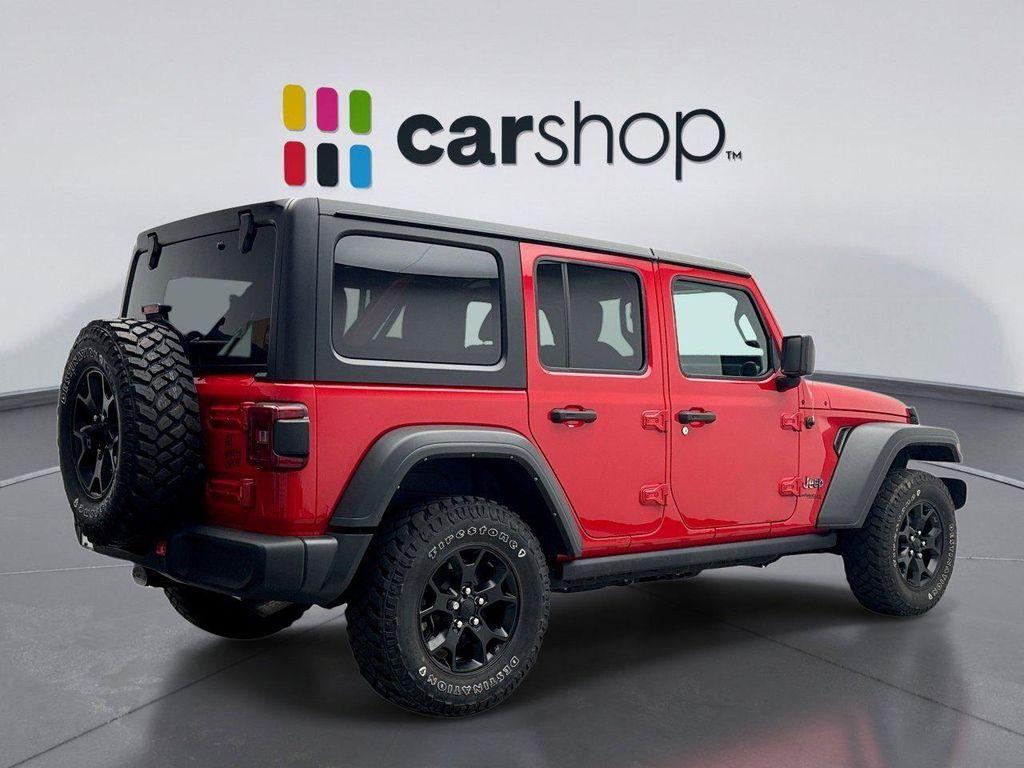 used 2022 Jeep Wrangler car, priced at $30,899