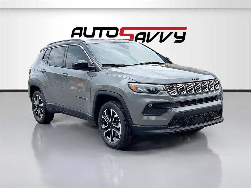 used 2023 Jeep Compass car, priced at $20,700