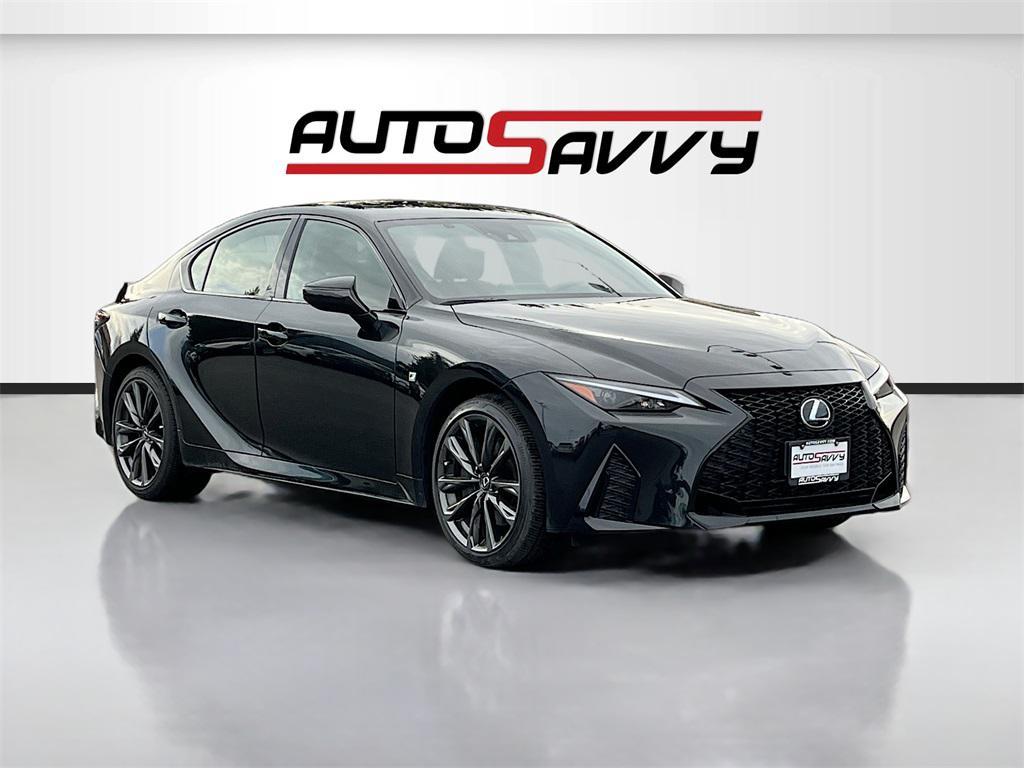 used 2025 Lexus IS 350 car, priced at $42,800