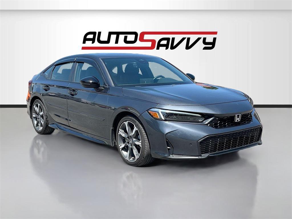 used 2025 Honda Civic Hybrid car, priced at $24,300