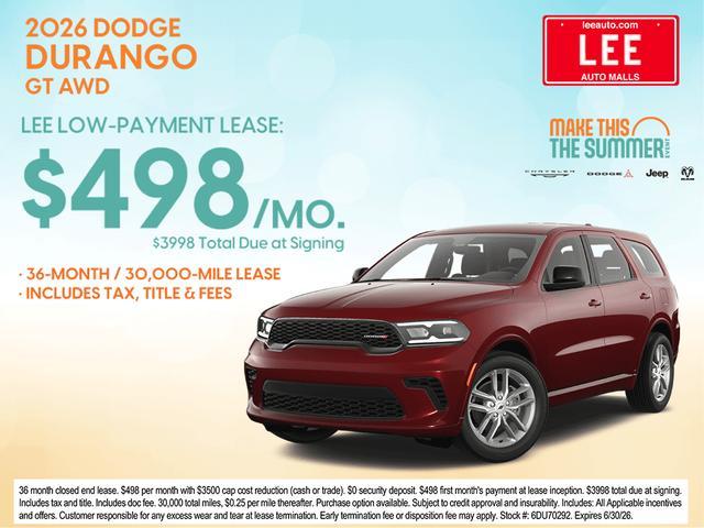 new 2026 Dodge Durango car, priced at $46,032