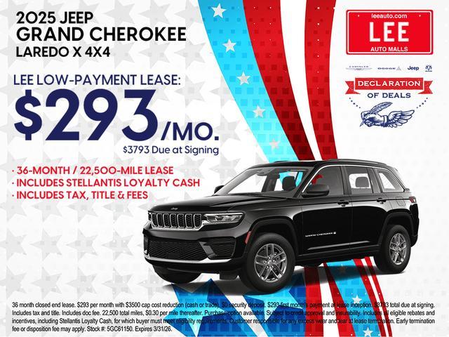 new 2025 Jeep Grand Cherokee car, priced at $40,725