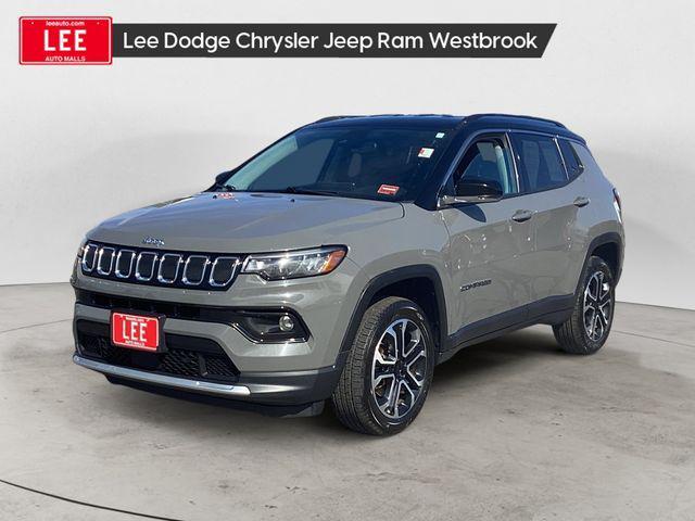 used 2022 Jeep Compass car, priced at $20,440