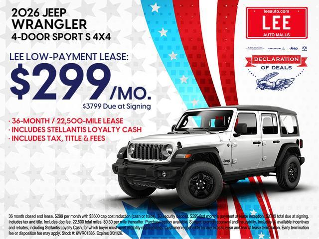 new 2026 Jeep Wrangler car, priced at $53,962
